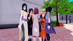 Redare 3D Anime Manga Gangbang Threesome - Întâlnirea X-rată a lui Tayuya