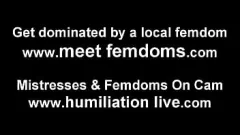 Afspelen Feminisatie Fantasy Fulfilled: Dildo Play in POV BDSM Fetish