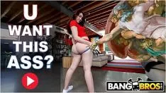 Redare Spangbros - pawg mandy mestecă peste fundul ei gros și ademenește un negru mare